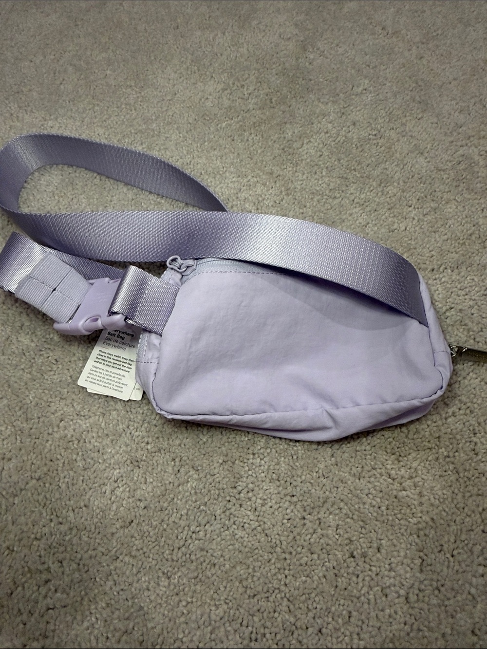 lululemon athletica light lavender crossbody belt bag - Picture 3 of 3